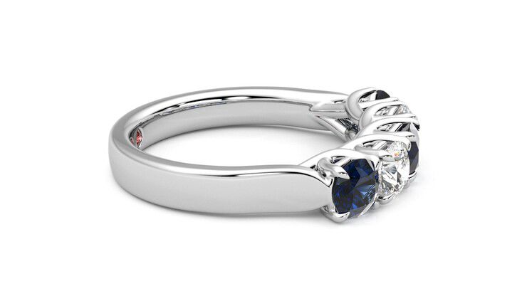 Taylor & Hart Lumina Wedding Ring 360 degree image 9
