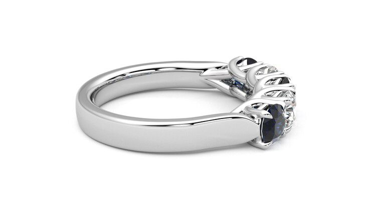 Taylor & Hart Lumina Wedding Ring 360 degree image 10