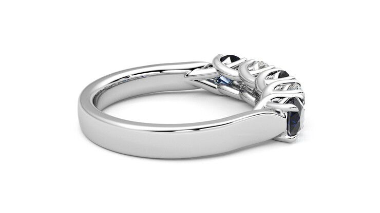 Taylor & Hart Lumina Wedding Ring 360 degree image 11