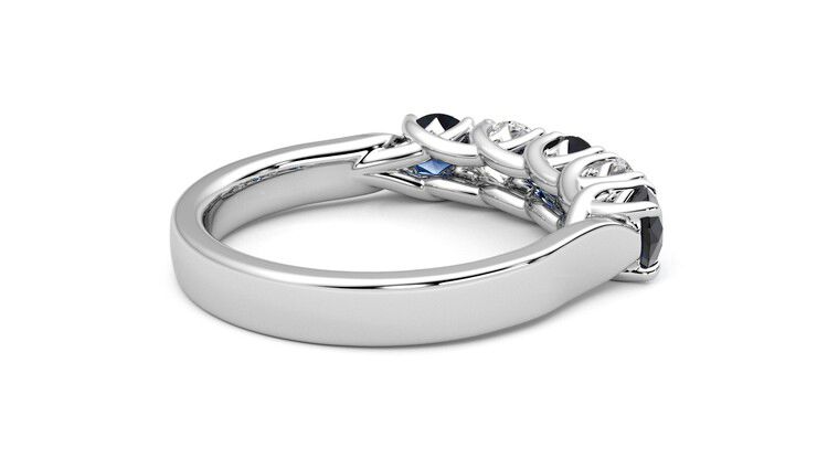 Taylor & Hart Lumina Wedding Ring 360 degree image 12
