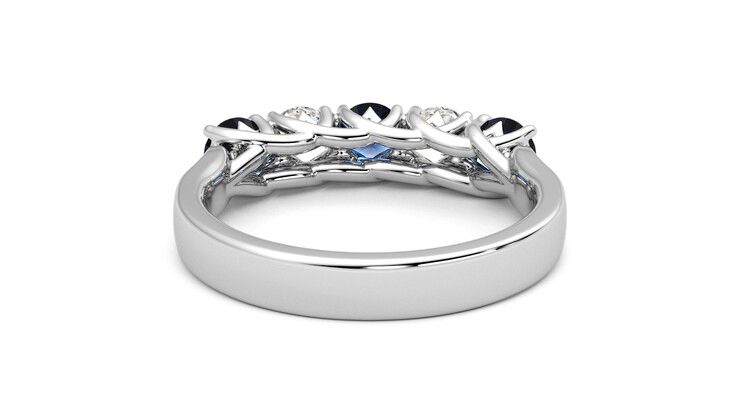 Taylor & Hart Lumina Wedding Ring 360 degree image 15