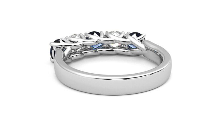 Taylor & Hart Lumina Wedding Ring 360 degree image 16