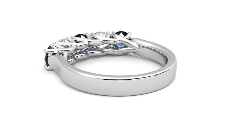 Taylor & Hart Lumina Wedding Ring 360 degree image 17