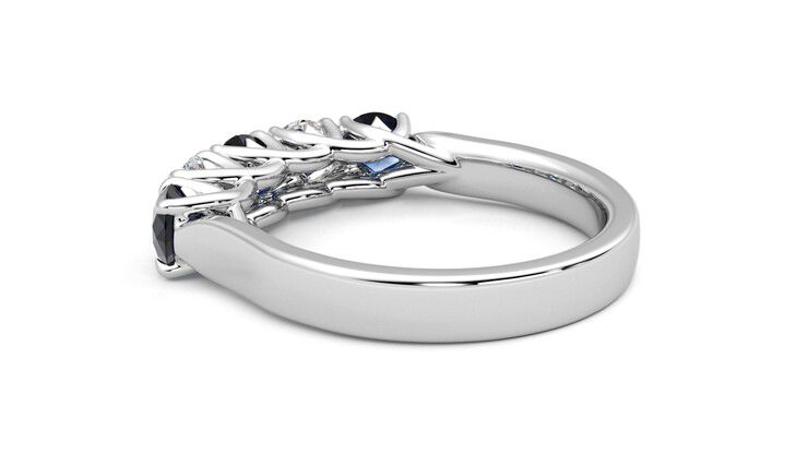 Taylor & Hart Lumina Wedding Ring 360 degree image 18