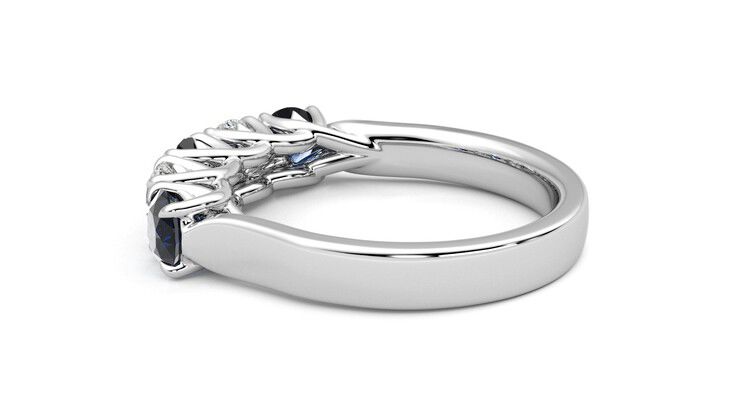 Taylor & Hart Lumina Wedding Ring 360 degree image 19