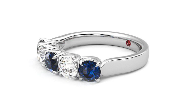 Taylor & Hart Lumina Wedding Ring 360 degree image 23