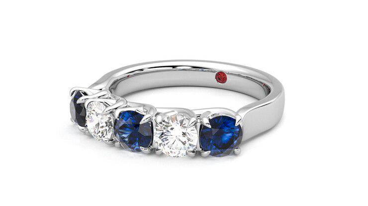 Taylor & Hart Lumina Wedding Ring 360 degree image 25