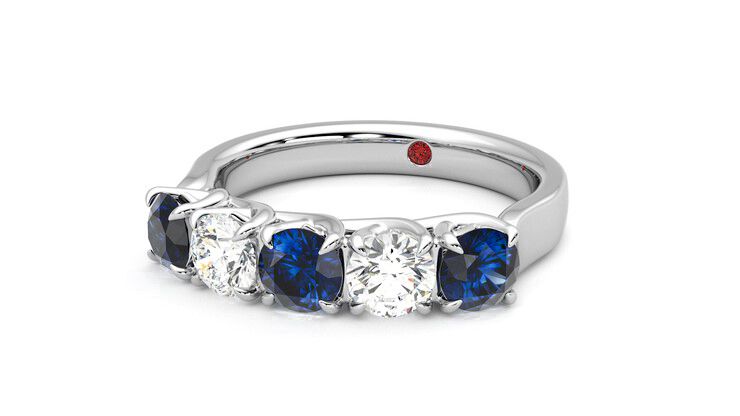 Taylor & Hart Lumina Wedding Ring 360 degree image 26