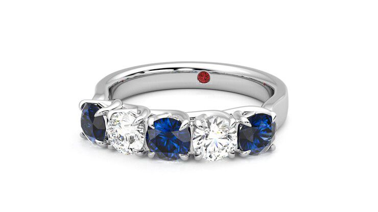 Taylor & Hart Lumina Wedding Ring 360 degree image 27