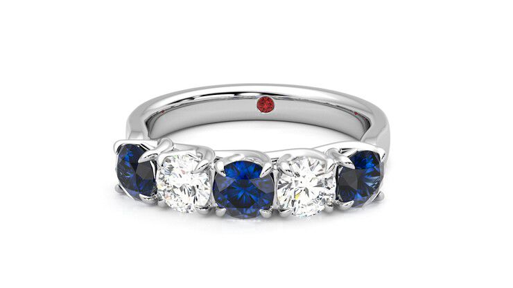 Taylor & Hart Lumina Wedding Ring 360 degree image 28