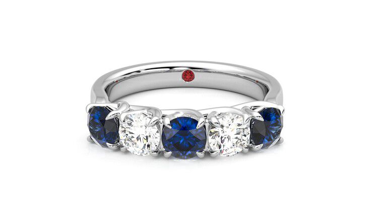 Taylor & Hart Lumina Wedding Ring 360 degree image 29