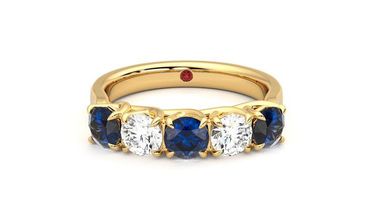 Taylor & Hart Lumina Wedding Ring 360 degree image 0