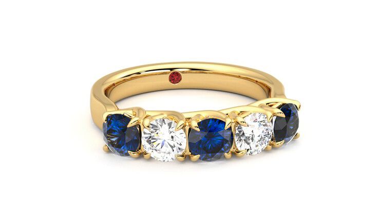 Taylor & Hart Lumina Wedding Ring 360 degree image 3
