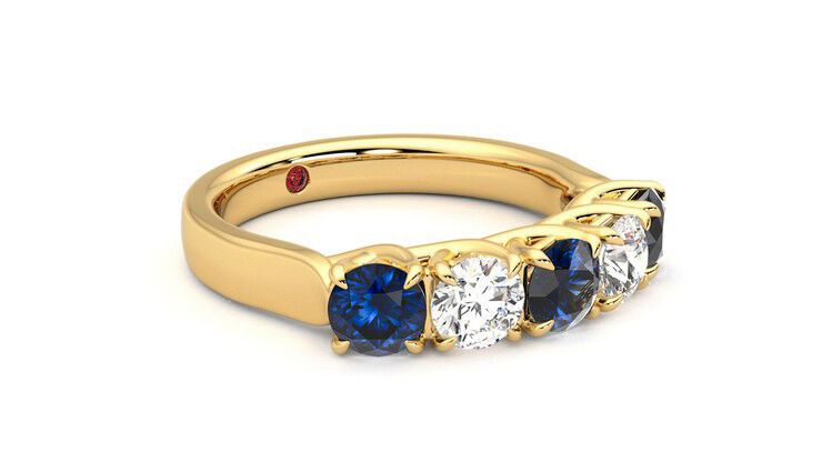 Taylor & Hart Lumina Wedding Ring 360 degree image 6