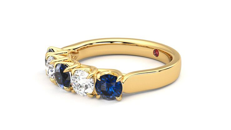Taylor & Hart Lumina Wedding Ring 360 degree image 23