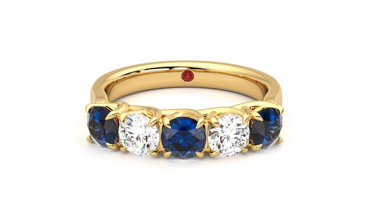 Taylor & Hart Lumina Wedding Ring 360 degree image 29