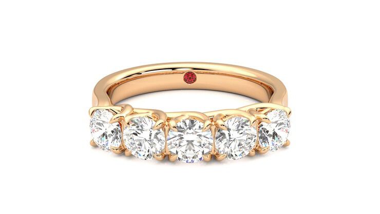 Taylor & Hart Lumina Wedding Ring 360 degree image 0