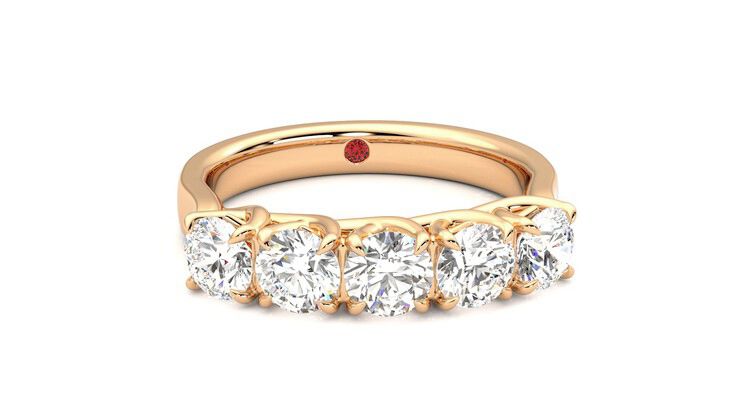 Taylor & Hart Lumina Wedding Ring 360 degree image 2