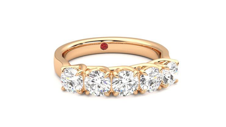 Taylor & Hart Lumina Wedding Ring 360 degree image 3