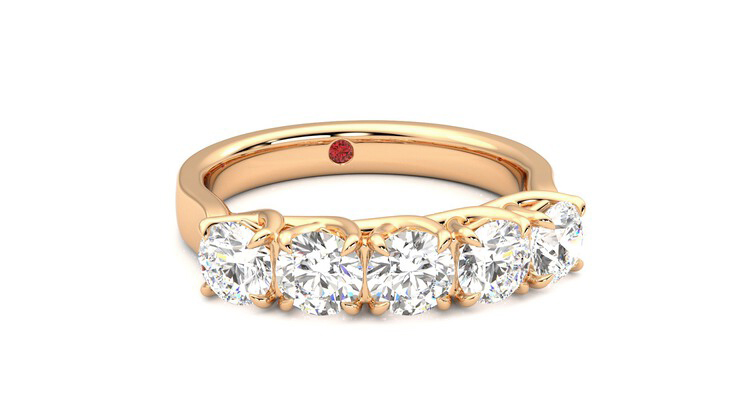Taylor & Hart Lumina Wedding Ring 360 degree image 3