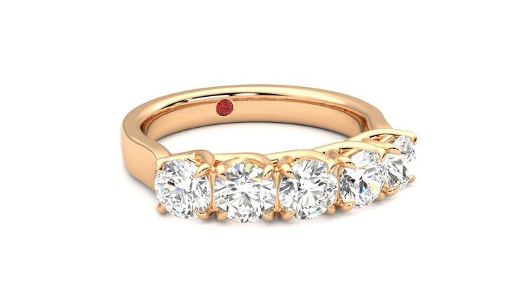 Taylor & Hart Lumina Wedding Ring 360 degree image 4