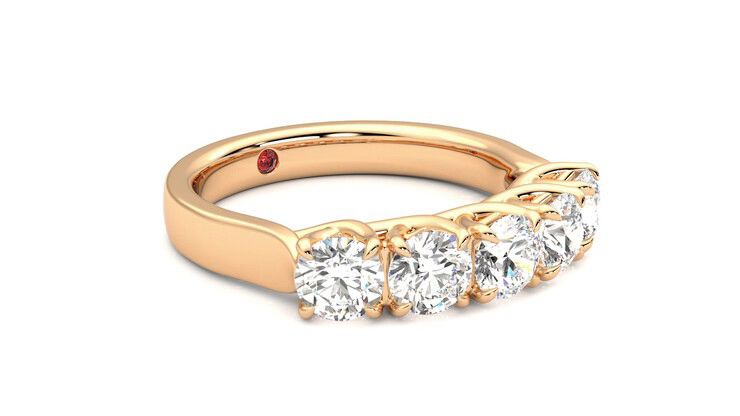 Taylor & Hart Lumina Wedding Ring 360 degree image 6