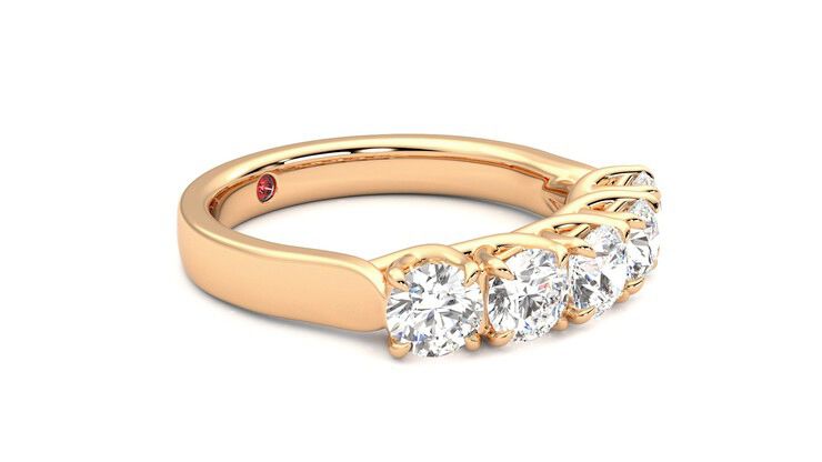 Taylor & Hart Lumina Wedding Ring 360 degree image 7