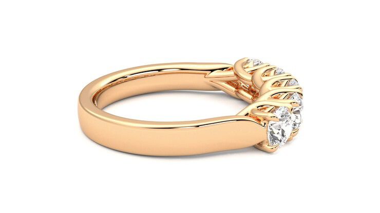 Taylor & Hart Lumina Wedding Ring 360 degree image 10