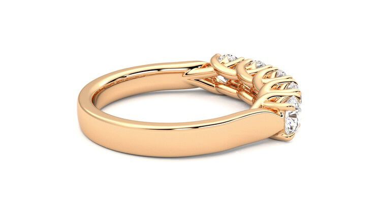 Taylor & Hart Lumina Wedding Ring 360 degree image 11