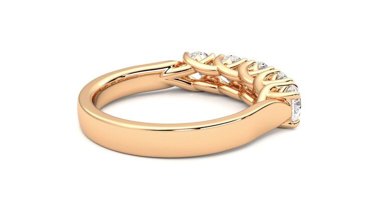 Taylor & Hart Lumina Wedding Ring 360 degree image 12