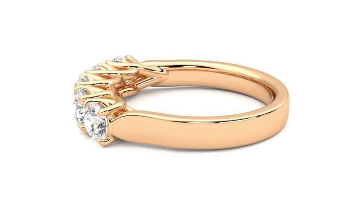 Taylor & Hart Lumina Wedding Ring 360 degree image 20