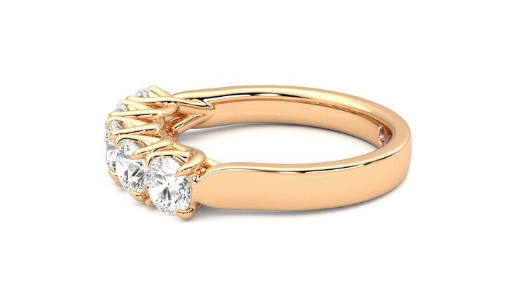 Taylor & Hart Lumina Wedding Ring 360 degree image 21
