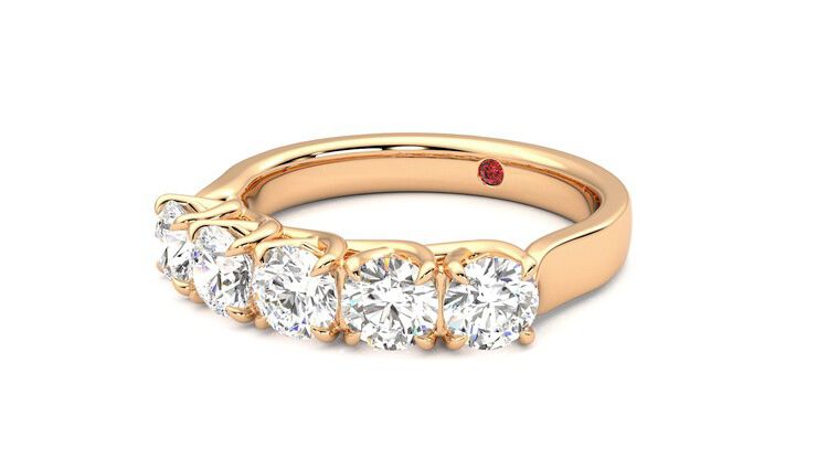 Taylor & Hart Lumina Wedding Ring 360 degree image 25