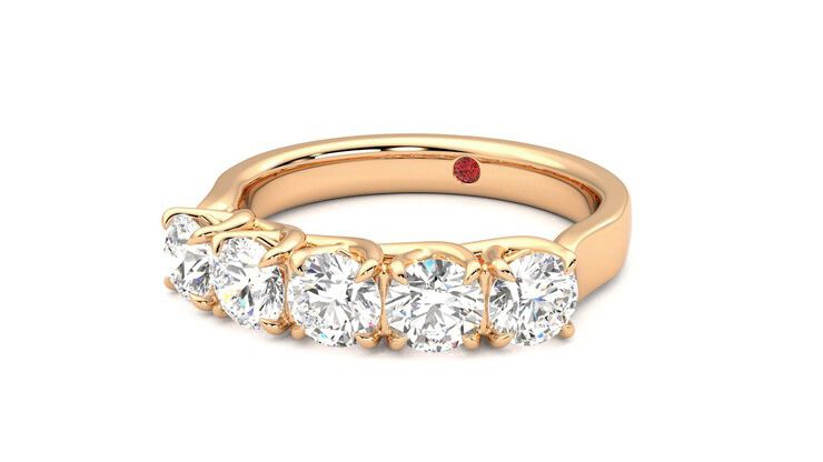 Taylor & Hart Lumina Wedding Ring 360 degree image 26