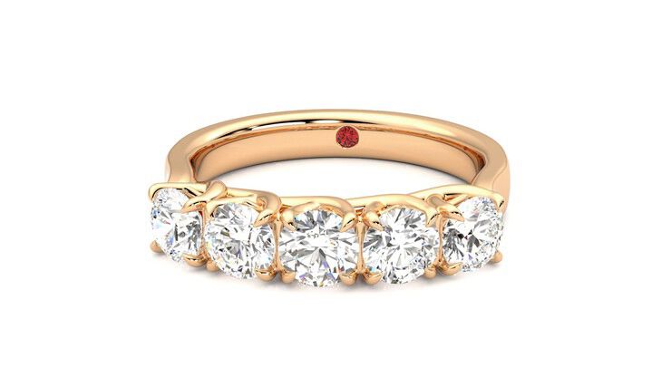 Taylor & Hart Lumina Wedding Ring 360 degree image 28