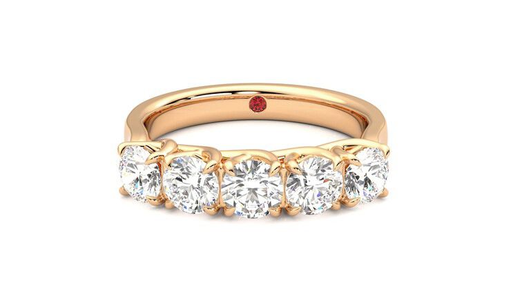 Taylor & Hart Lumina Wedding Ring 360 degree image 29