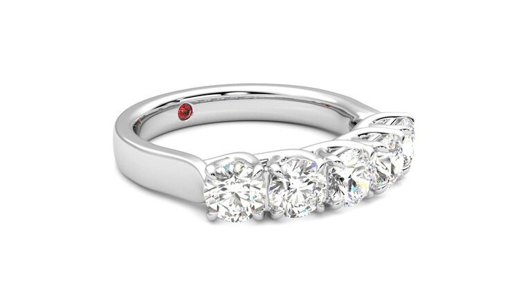 Taylor & Hart Lumina Wedding Ring 360 degree image 6
