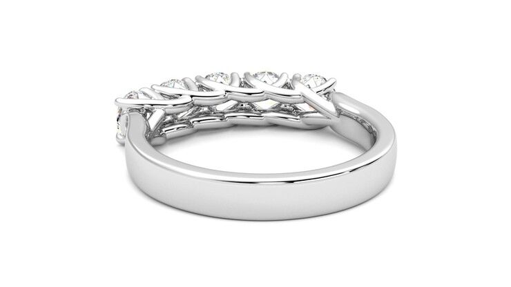 Taylor & Hart Lumina Wedding Ring 360 degree image 16