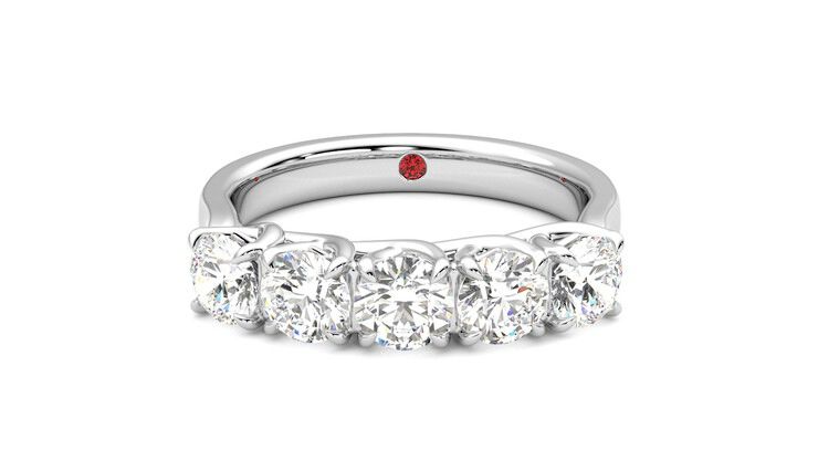 Taylor & Hart Lumina Wedding Ring 360 degree image 29