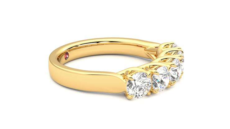 Taylor & Hart Lumina Wedding Ring 360 degree image 8