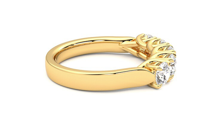 Taylor & Hart Lumina Wedding Ring 360 degree image 10
