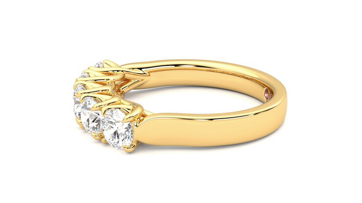 Taylor & Hart Lumina Wedding Ring 360 degree image 21