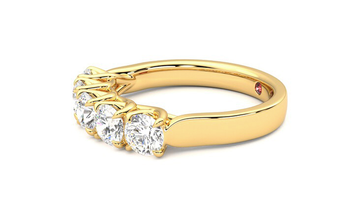 Taylor & Hart Lumina Wedding Ring 360 degree image 22