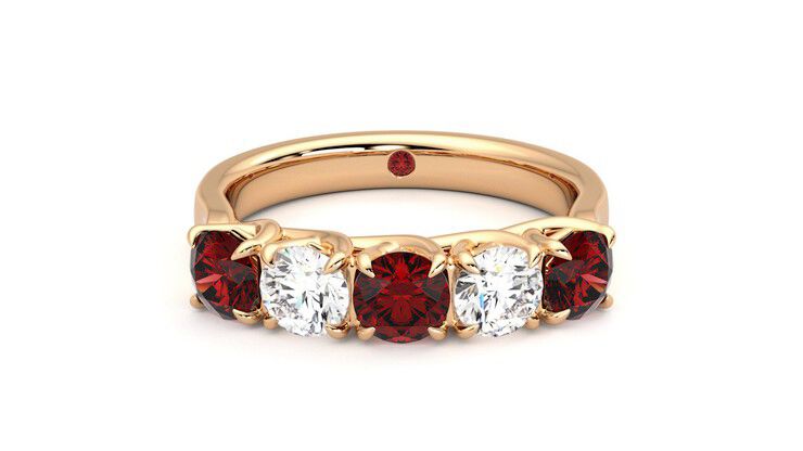Taylor & Hart Lumina Wedding Ring 360 degree image 0