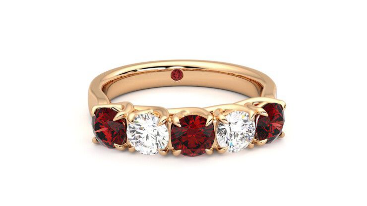 Taylor & Hart Lumina Wedding Ring 360 degree image 2
