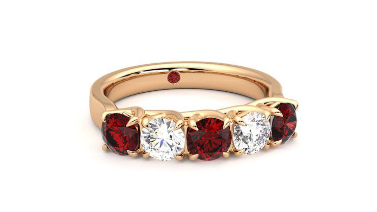 Taylor & Hart Lumina Wedding Ring 360 degree image 3