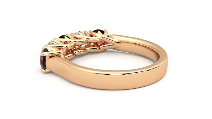 Taylor & Hart Lumina Wedding Ring 360 degree image 18