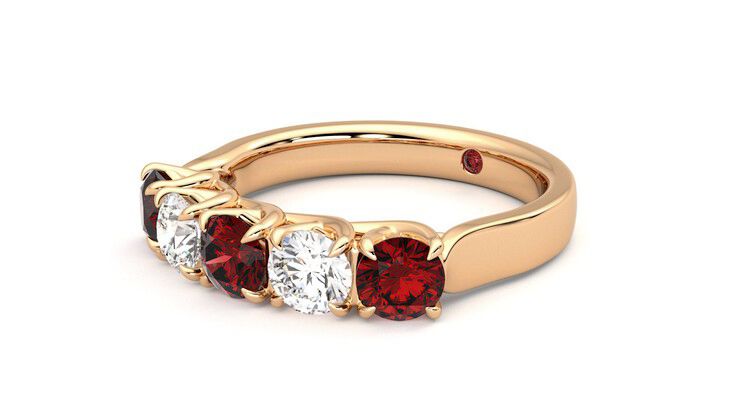 Taylor & Hart Lumina Wedding Ring 360 degree image 24