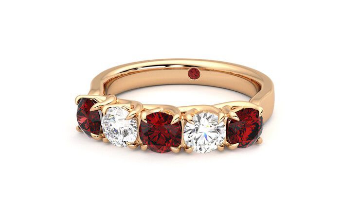 Taylor & Hart Lumina Wedding Ring 360 degree image 27