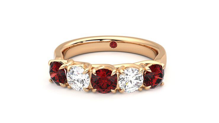 Taylor & Hart Lumina Wedding Ring 360 degree image 28